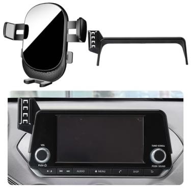 Imagem de MikeHam Suporte de telefone de carro para Nissan Sentra/Altima Auto Accessories [Somente para 2020-2025 Sentra & 2021-2024 Altima 17.8 cm Touchscreen | Acabamento: S] [XX não serve para tela sensível
