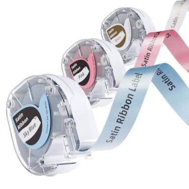 Imagem de Etiqueta Maker Ribbon Phomemo P12 para Dymo LetraTag LT-100H 200B