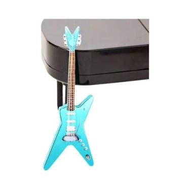 Imagem de Brinquedo De Guitarra Em Escala 1/12 Para Casa De Bonecas, Modelo De I