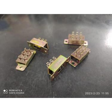 Imagem de 20x Chave Hh 6 Terminais 110/220v 13x8x22mm 1,5amp 250v