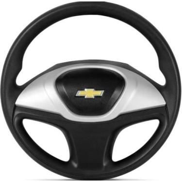 Imagem de Volante Celta Todos Prisma 2011 2012 2013 2014 Prata - Chevrolet