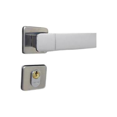 Imagem de Fechadura Capri Roseta Cromada para Porta Externa - Mgm, Tamanho: Crom