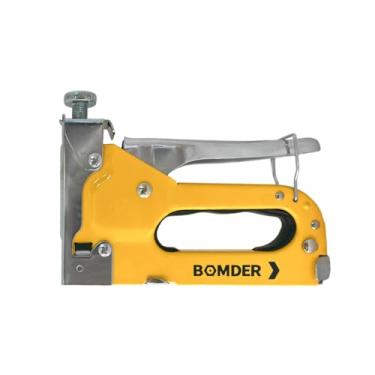 Imagem de Grampeador Profissional Bomvink 3 em 1 Para Madeira Artesanato Reparos e Tapeçaria 3 Tipos de Grampo