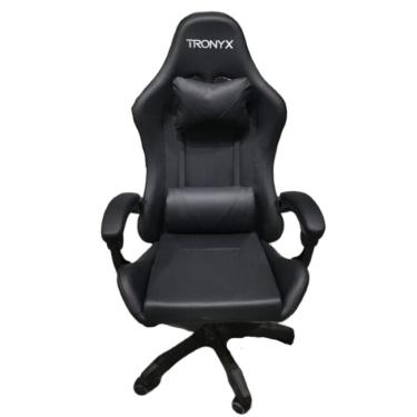 Imagem de Cadeira Gamer Giratória Com Almofadas Ergonômicas, Ajustes 2d E Reclinagem – Conforto Máximo Em Jogos E Trabalho - Preto