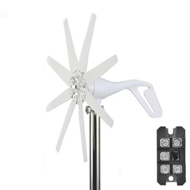 Imagem de 220V,Kit de gerador de turbina eólica de 12000w Pequeno, 12V 24V 48V Maglev Eixo Turbina eólica Gerador de turbina eólica VERTICA TURBINA DE TURBINA DE PODERAIS DE ENTRADA VERTICAL