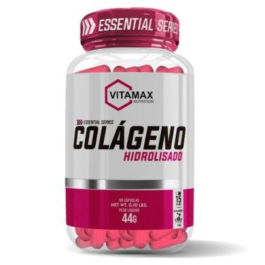 Imagem de Colágeno Hidrolisado 60 Cápsulas Vitamax Nutrition