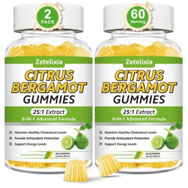 Imagem de Suplemento Zetelixia Citrus Bergamota, pacote com 2 gomas de 120 quilo