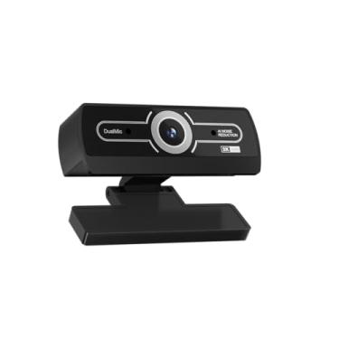 Imagem de Webcam 2K para PC - Câmera de computador 2K Ultra HD com foco automático PDAF, microfone com cancelamento de ruído AI, correção automática de iluminação, FOV de 92°, Plug & Play USB-A para reuniões