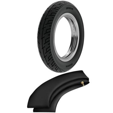 Imagem de Kit Pneu 300-10 Bs32 + Camara Ra10 Rinaldi Motos Scooter