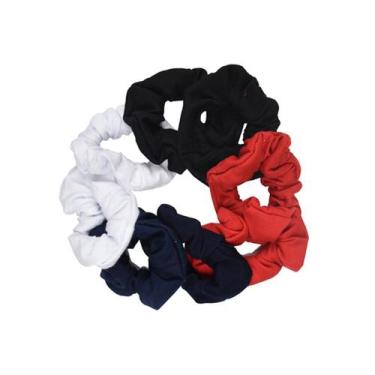 Imagem de Pacote de 9 acessórios clássicos da Scrunchies Hair Ties Motique - Mot