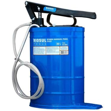 Imagem de Bomba Manual para Óleo com Reservatório 20 Litros - RIOSUL TOOLS-R0800
