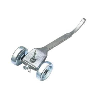 Imagem de IEUDNS Roda de skate, junta, raspador, ferramenta de alvenaria de alumínio, melhoramento da casa, acabamento de rejunte de, prático e confortável,