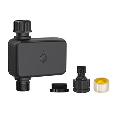 Imagem de Smart BT Temporizador de irrigação de mangueira com controle remoto programado automático de irrigação de jardim para gramado, terras agrícolas, pátio, estufa