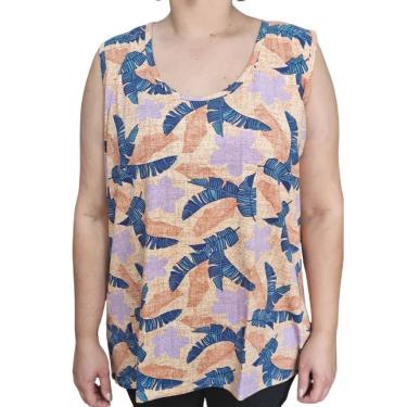 Imagem de Blusa Regata Feminina Estampada Rodher Plus Size