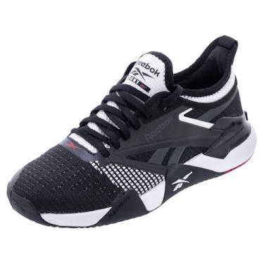 Imagem de Reebok Tênis feminino Nano Court, preto/branco/vermelho vetor, 41 BR