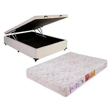 Imagem de Conjunto Baú Casal (Colchão Diamante D33 Orthocrin +Base Baú Trad. 46c