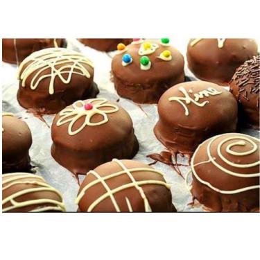 Imagem de Kit 24 Formas para Pão de Mel N.2, Cinza