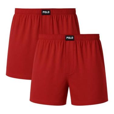 Imagem de Kit 2 Cueca Samba Canção Polo Star Viscose Fibra de Bambu Toque Gelado