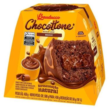 Imagem de Chocottone Recheio Sabor Mousse Bauducco 450g