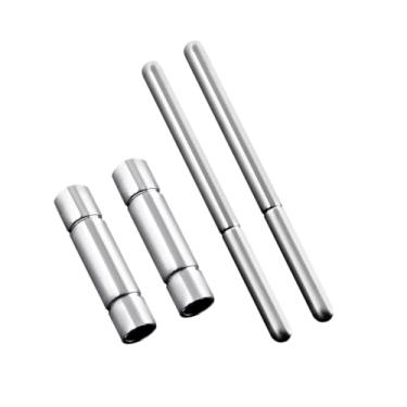 Imagem de HiCycle2 Substituição do tubo de pino de elos da pulseira para Omega Double Eagle 24 mm pino de pulseira de relógio, Prata, different sizes, Clássico