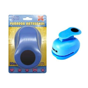 Imagem de Furador Cortador Perfurador De Eva Papel 38mm Make+  Artesanal  Scrapb