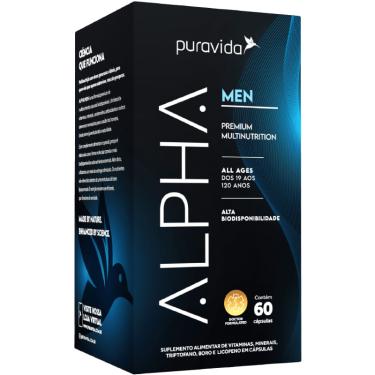 Imagem de Alpha Men Puravida 60caps