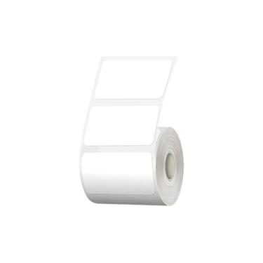 Imagem de GSHLLO 230 peças de rolo de papel para impressora de etiquetas térmicas, à prova d'água, etiquetas adesivas para impressão, adesivos autoadesivos de substituição, fita adesiva compatível com