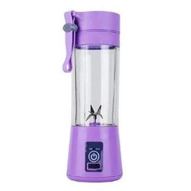 Imagem de Liquidificador Portátil USB Recarregável 6 Lâminas 380ml