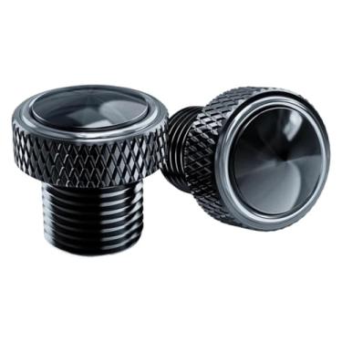 Imagem de BYYINGSUS Compatível com MT07 MT09 MT10 MT15 MT 07 09 10 SP FZ09 FZ07 Acessórios de motocicleta M10*1,25 Tampa de parafusos de plugue de orifício de espelho traseiro (Cinza-nologo)