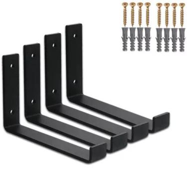 Imagem de Kit 04un Mão Francesa Invertida Industrial Para Tábua 30cm - Pontocom