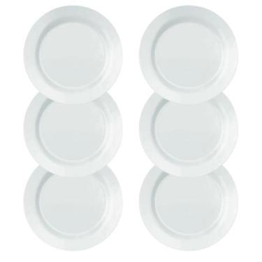 Imagem de Conjunto Prato Raso Menu Opaline Peso Controlado 27Cm