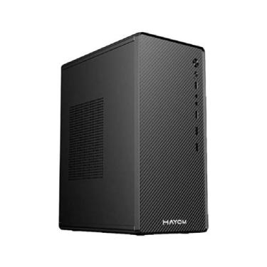 Imagem de Gabinete Office Hayom GB1752 Preto Com Fonte 200w