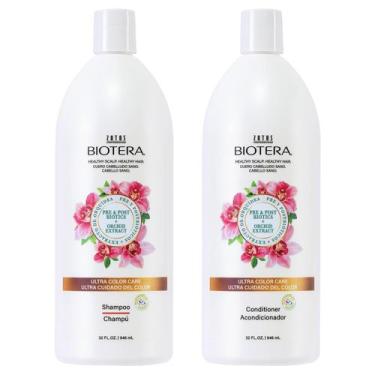 Imagem de Shampoo Biotera Ultra Color Care 946 ml, vegano, seguro de cores
