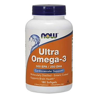 Imagem de Ultra Omega-3 500 Epa / 250 Dha 180 Capsulas, Now Foods