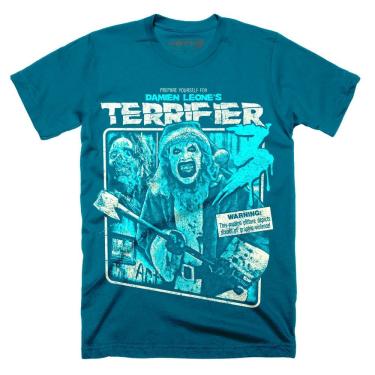 Imagem de Camiseta ROCKINSTONE Terrifier 3 sem classificação Frosty Terror Halloween