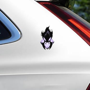 Imagem de Solo Leveling Anime Manga Sung Jin-Woo Decal Stickers for Cars Laptop Skateboard Wall Decor UV Resistant (Beru)