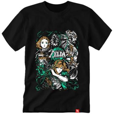 Imagem de Camiseta Zelda Tears of Kingdom para amantes de videogames