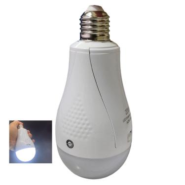 Imagem de Lampada de Emergencia LED Inteligente Recarregavel E27 Potente Queda de Energia Camping Pesca Trilha Multiuso
