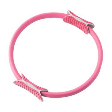 Imagem de Aymzbd Equipamento de Exercício Pilates Circle para Coxas Acessórios de Treino Fitness Feminino Pilates Circle para Músculos Abdominais E Braços, Rosa