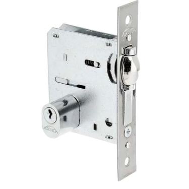 Imagem de Fechadura Rolete Externa 45mm Roseta Cromada 4110/45/098TR-IP Arouca