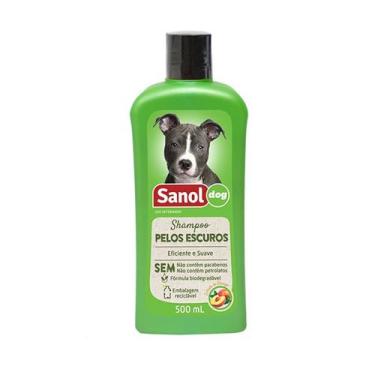 Imagem de Shampoo Sanol Dog Pelos Escuros 500ml