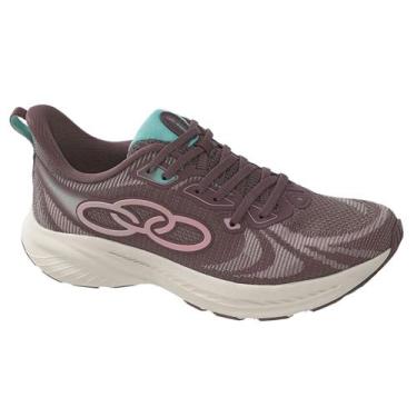 Imagem de Tenis Olympikus Feminino Swift 5 Esportivo Corrida Ameixa, Ameixa, 34