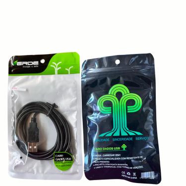 Imagem de Cabo Usb 2.0 Macho X Macho 1.50 Metros verde