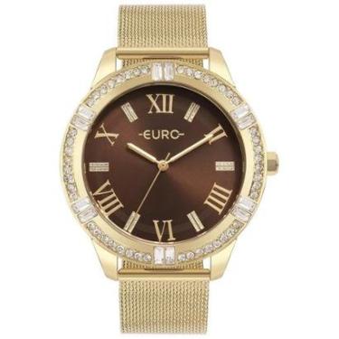Imagem de Relógio Euro Feminino Stones Dourado - EU2033CE/4M-Feminino
