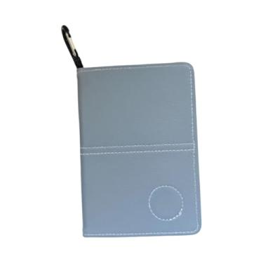 Imagem de Aymzbd Suporte para Cartão de Pontuação de Golfe, Capa para Livro de Jardas, Acessórios, Caderno de Pontuação para Jogos, Homens E Mulheres, Gravação de Roda, Style B