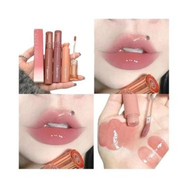 Imagem de Batom Líquido Matte com Efeito Gloss - Maquiagem para Mulheres, Tamanh