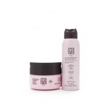 Imagem de Kit Egeo Choc Suflê Hidratante Corporal 250g e antitranspirante aerosol Egeo Choc