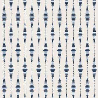 Imagem de VEELIKE Papel de parede geométrico azul costeiro papel de parede moderno para quarto banheiro 43 cm x 38 cm autoadesivo abstrato art deco papel de parede azul geométrico para prateleiras de parede