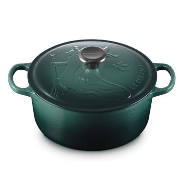 Imagem de Panela Redonda Elphaba Wicked Collection 24 cm Verde Artichaut Le Creuset