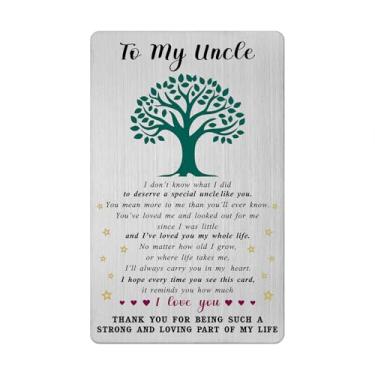 Imagem de Viayen Cartão de Natal do tio, presentes para tios, aniversário, dia dos namorados, dia dos pais, cartão de casamento e páscoa